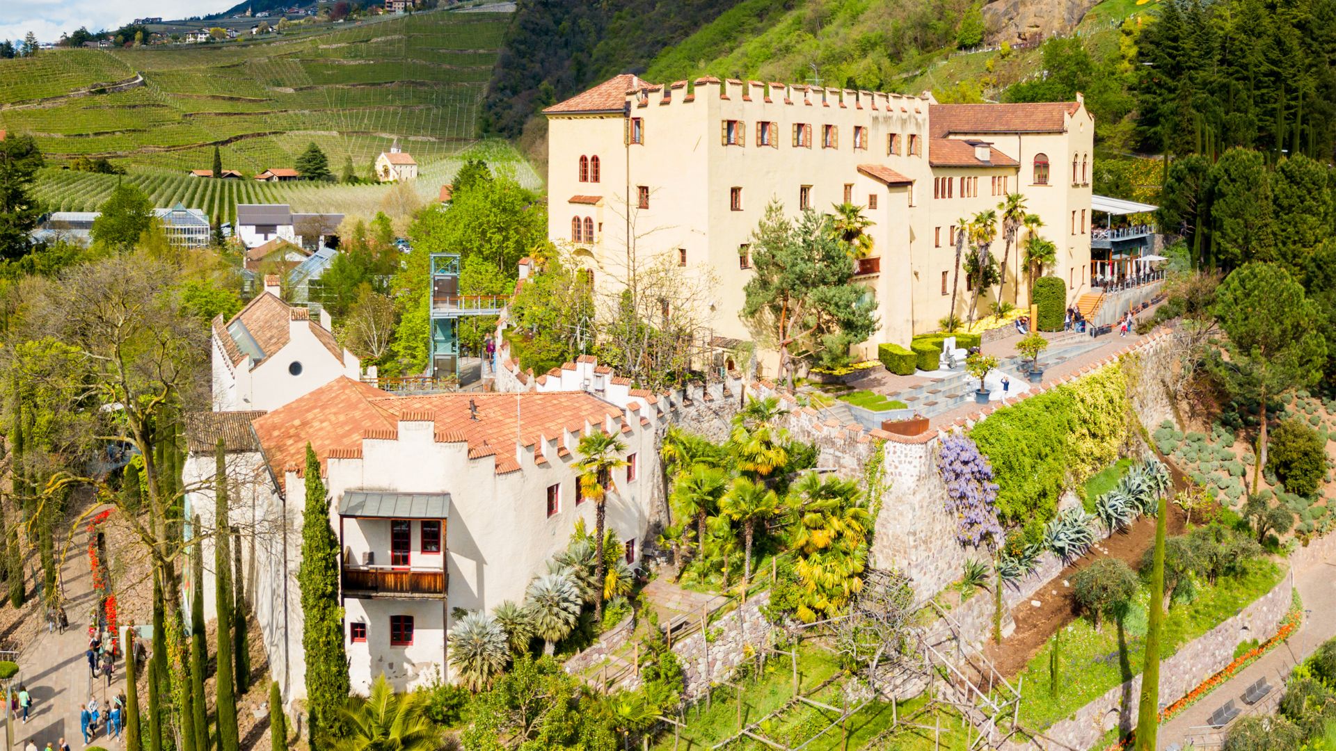 Gärten von Schloss Trauttmansdorff