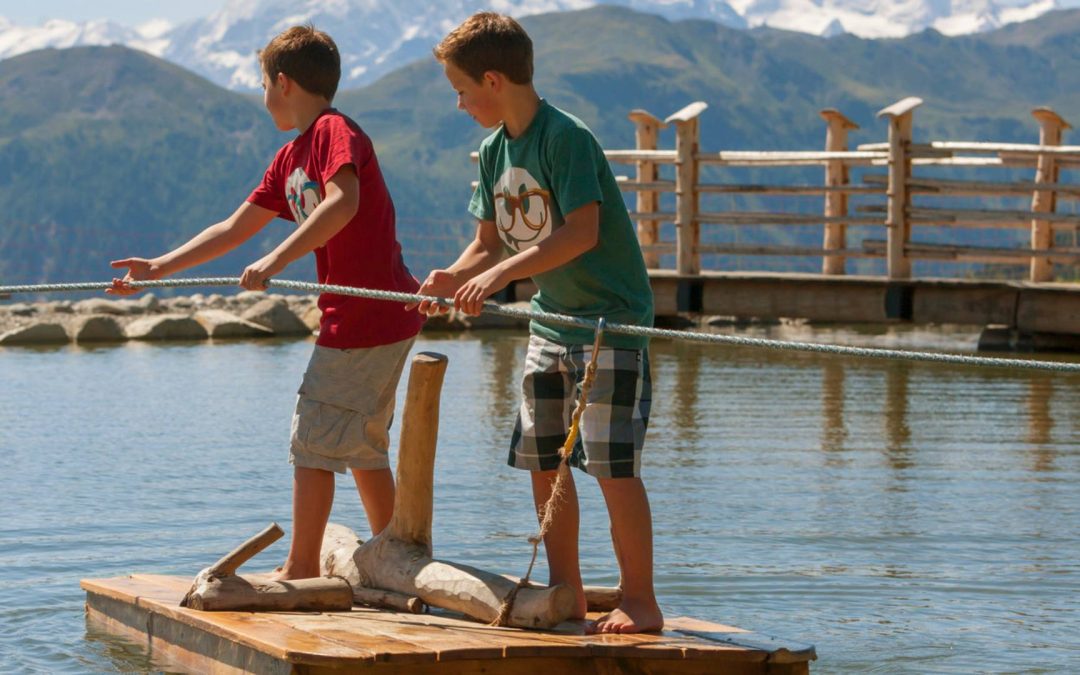 Ein Abenteuerspielplatz im familienfreundlichen Wandergebiet Watles